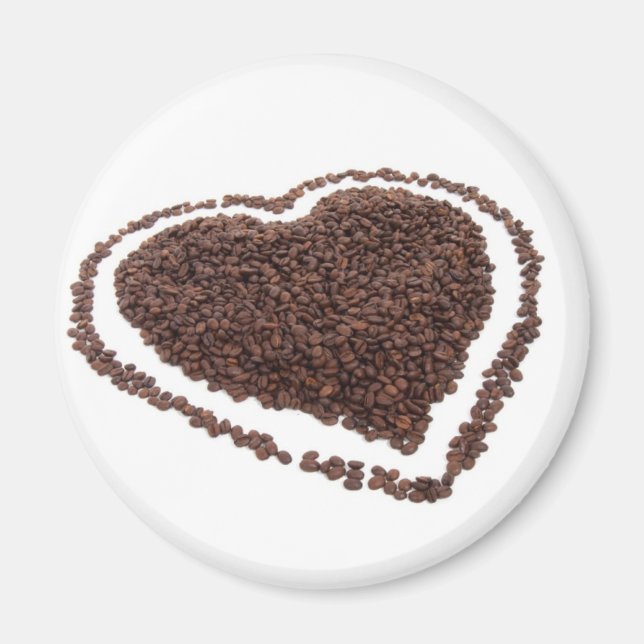 Imán Coffee Heart (Frente)