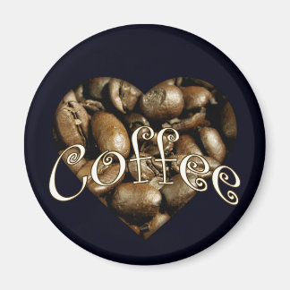 Imán Coffee Heart