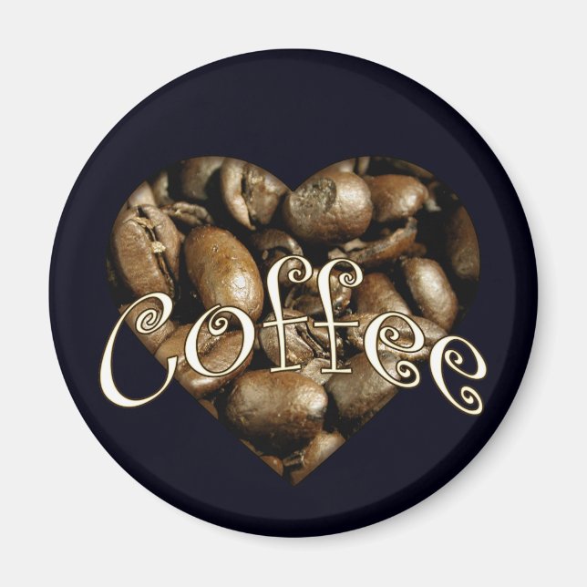 Imán Coffee Heart (Frente)