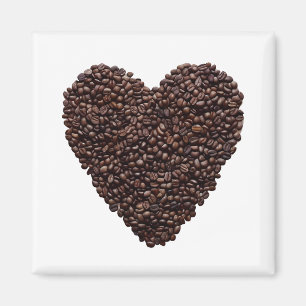 Imán Coffee Heart