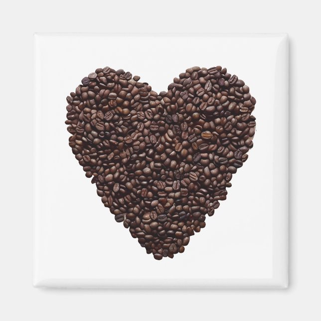 Imán Coffee Heart (Frente)