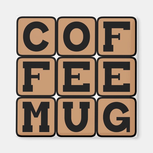 Imán Coffee Mug (Frente)