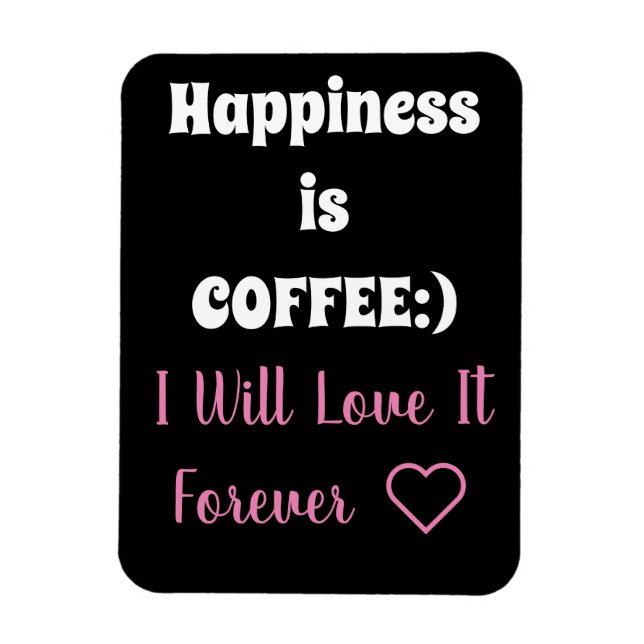 Imán Coffee Saying Magnet (Vertical)