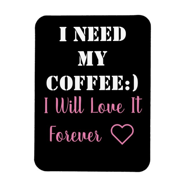 Imán Coffee Saying Magnet (Vertical)