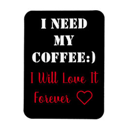 Imán Coffee Saying Magnet