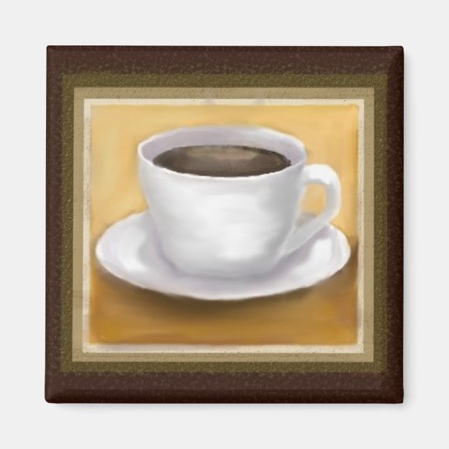 Imán Coffee Time Magnet (Frente)