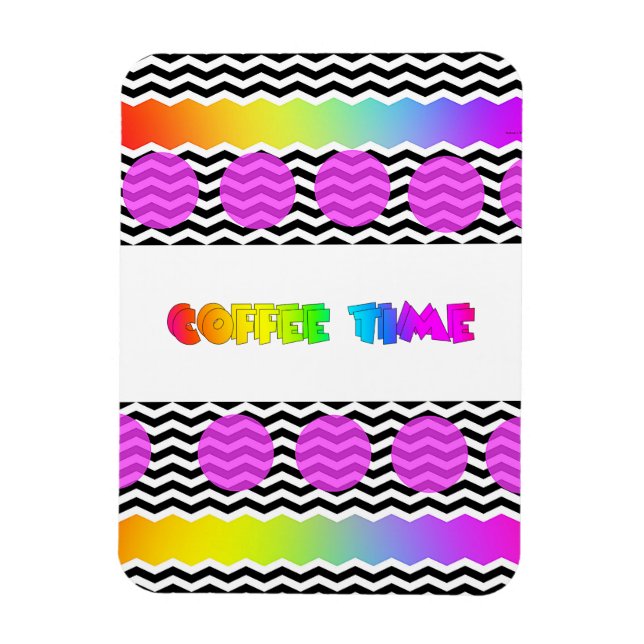 Imán COFFEE TIME Refrigerator  (Vertical)