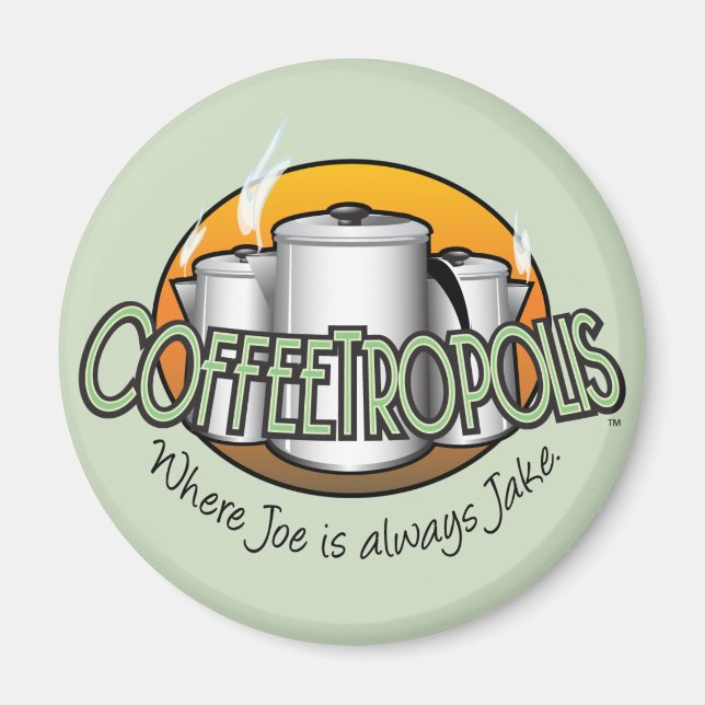 Imán Coffeetropolis Magnet (Frente)
