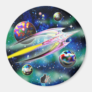 Imán Cohete de Cristal