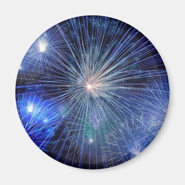 Imán Cohetes de fuegos artificiales (Frente)