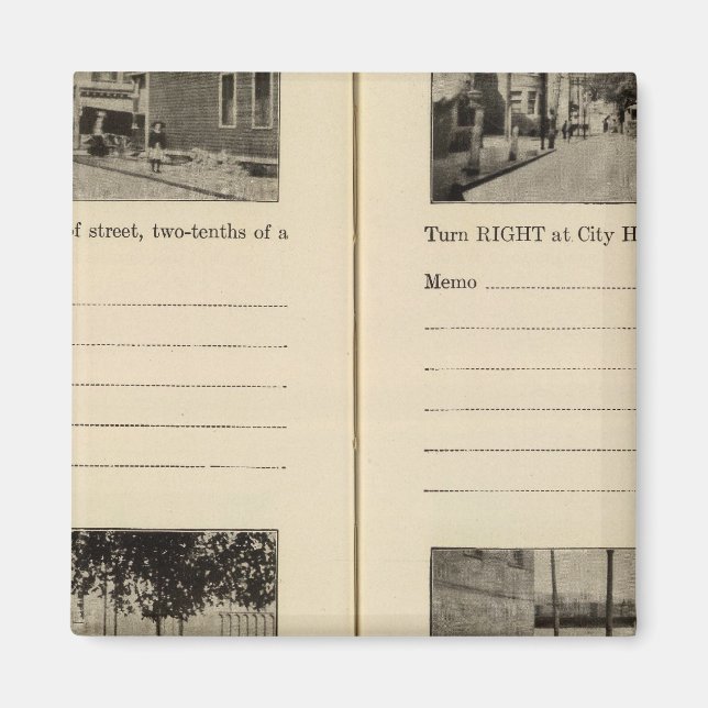 Imán Cohoes, NY (Frente)