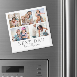 Imán Colage de fotos del papá Padre