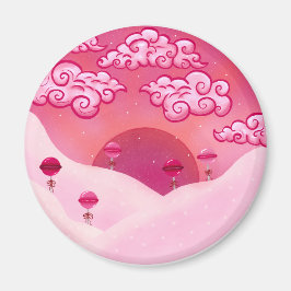 Imán Colas y nubes de bonito