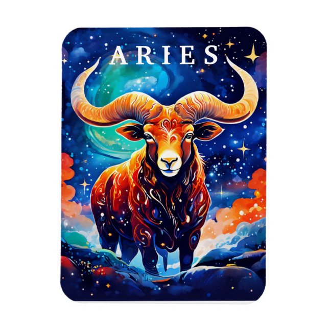 Imán Colección Aries Zodiac (Vertical)