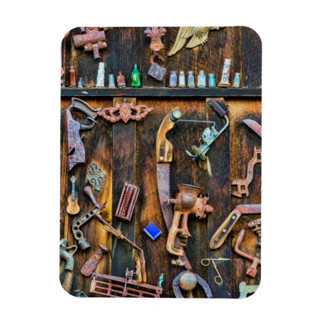 Imán Colección de antigüedades en la pared (Vertical)