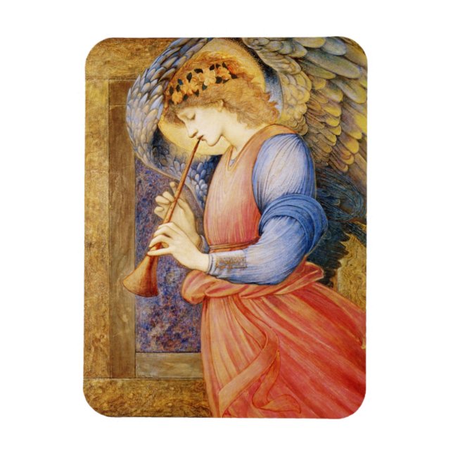 Imán Colección de arte Fridge Angel CC0542 de Burne-Jon (Vertical)