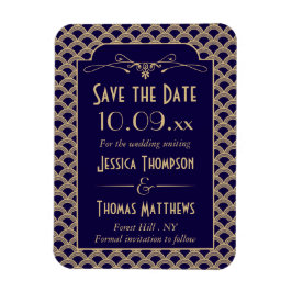 Imán Colección de Bodas Art Decó de los años 20