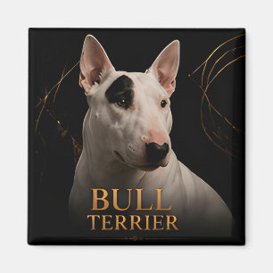 Imán Colección de Carácter Audaz del Bull Terrier