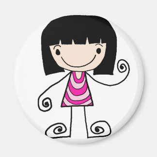 Imán colección de chicas