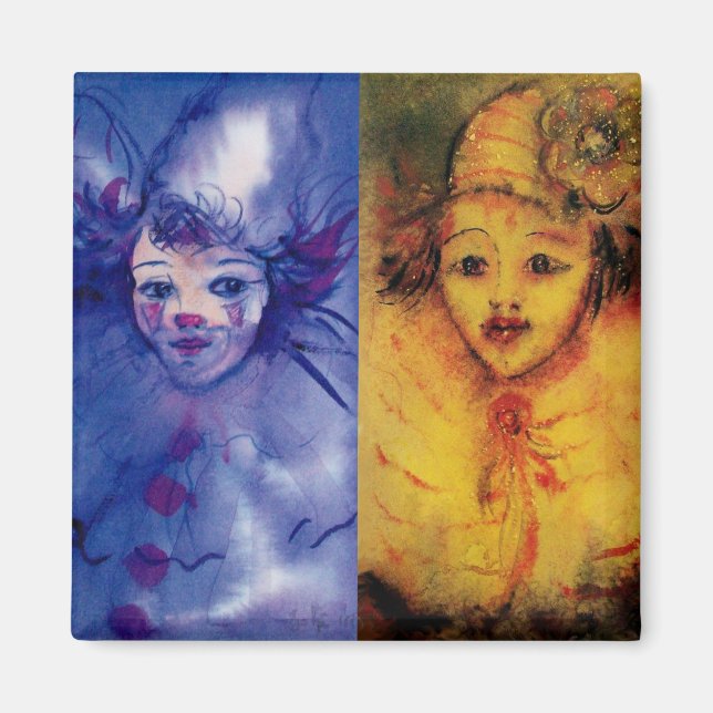 Imán COLECCIÓN DE COLONOS / BOLA MASCULINA Veneciana (Frente)