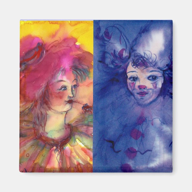 Imán COLECCIÓN DE COLONOS / BOLA MASCULINA Veneciana (Frente)