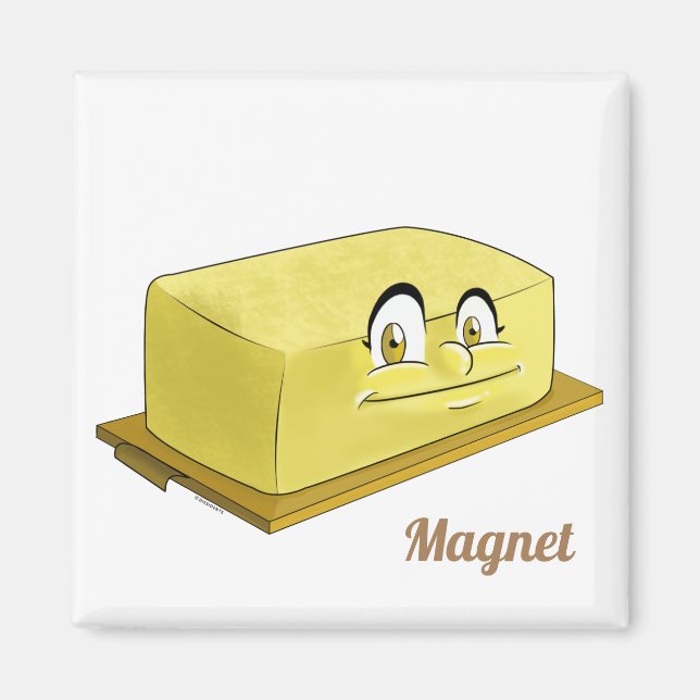 Imán Colección de imanes de refrigerador cúbito | Butte (Frente)