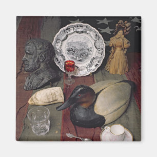 Imán Colección de objetos, incluyendo una taza