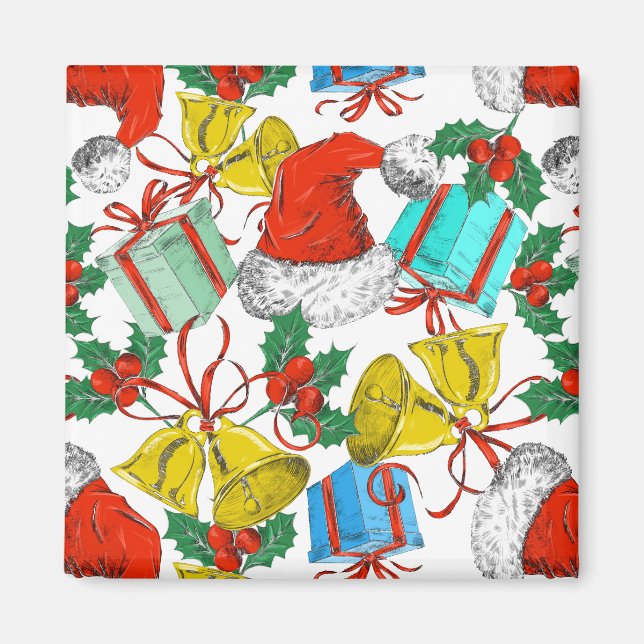 Imán Colección de Saludos de navidades (Frente)