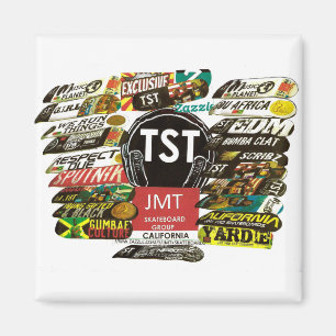 Imán Colección de Skateboard de Merchandise de TST Ange