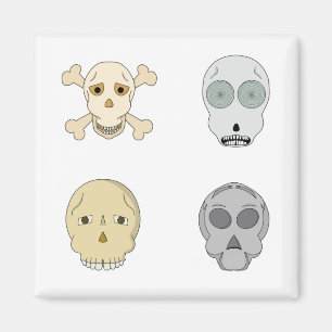 Imán Colección de Skulls Adorable