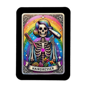 Imán Colección de tarjetas Tarot de Hairdresser