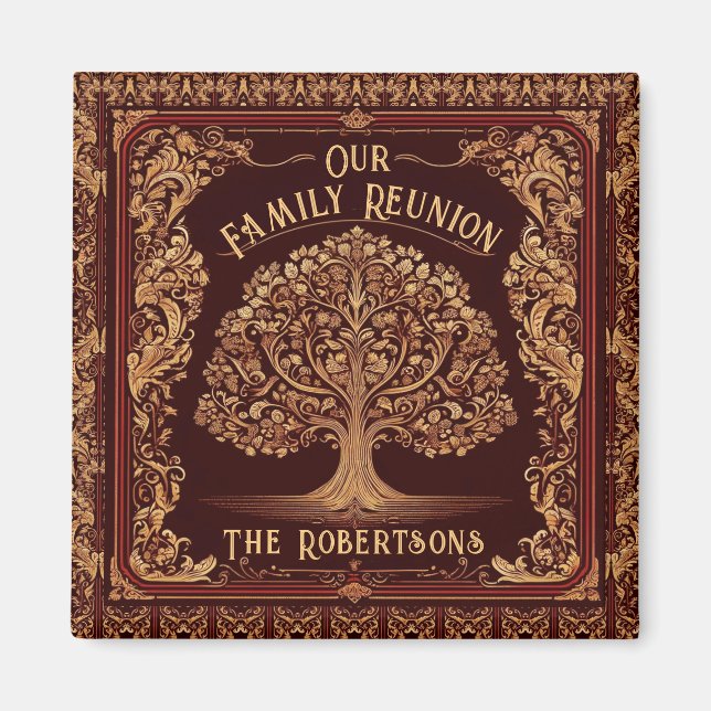 Imán Colección de uniones familiares (Frente)