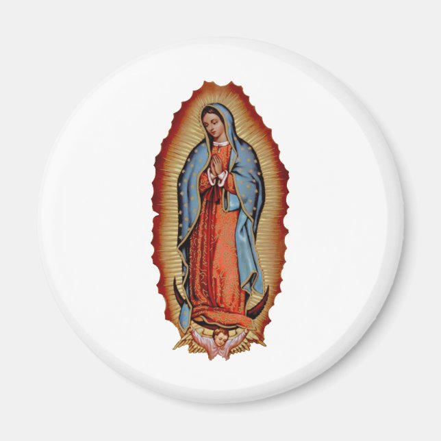 IMÁN COLECCIÓN DE VIRGEN DE GUADALUPE (Frente)