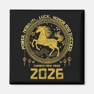 Imán Colección del Caballo del Zodiaco del Año Nuevo Lu