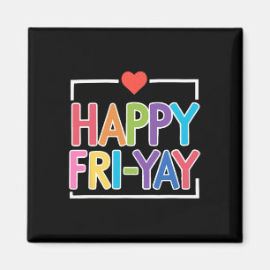 Imán Colección divertida de vuelta al cole Happy Fri-ya