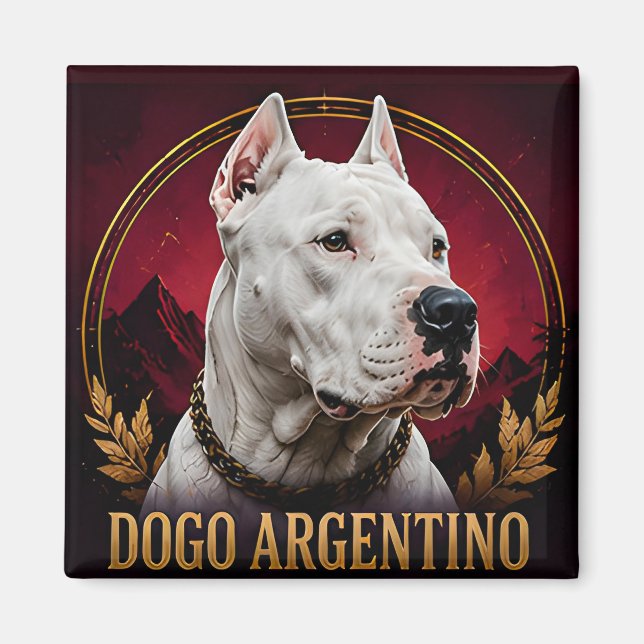 Imán Colección Dogo Argentino Elite Courage (Frente)