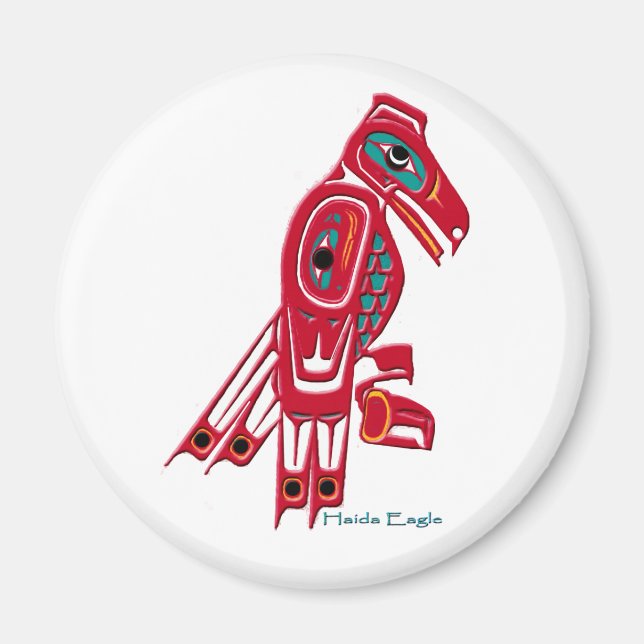 Imán Colección HAIDA EAGLE (Frente)