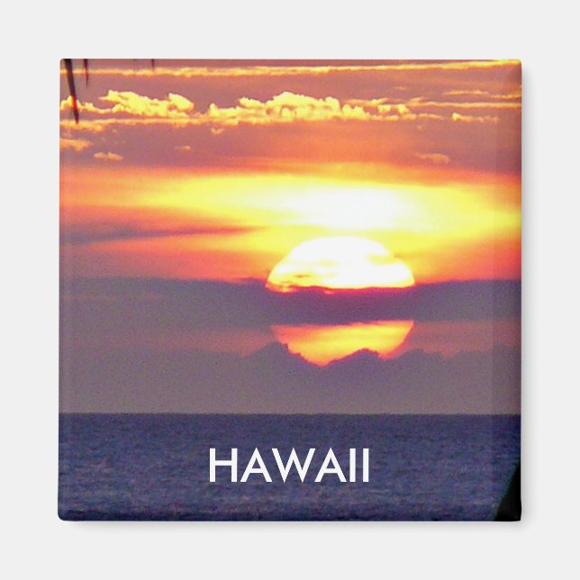 Imán Colección Hawaii Sunsets (Frente)
