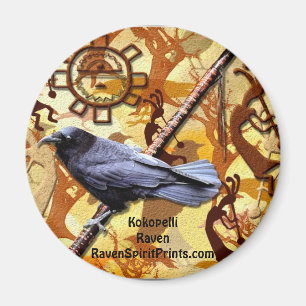 Imán Colección KOKOPELLI RAVEN