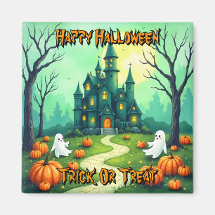 Imán Colección moderna de Halloween espeluznante y lind