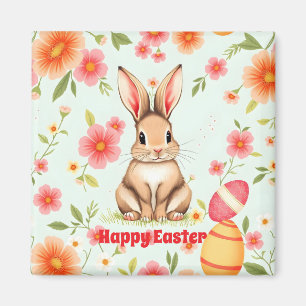 Imán Colección moderna de Holiday Rabbit Easter