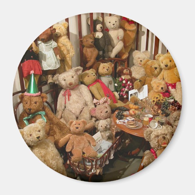 Imán Colección Old Teddy Bears (Frente)