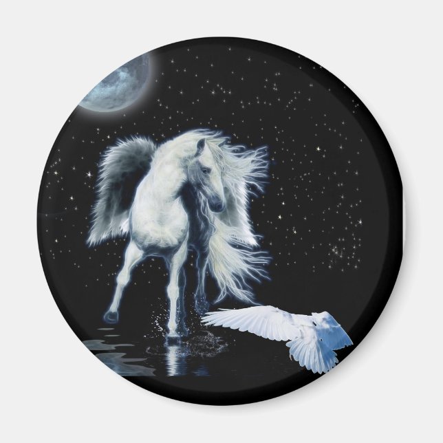 Imán Colección PEGASUS & WHITE RAVEN (Frente)