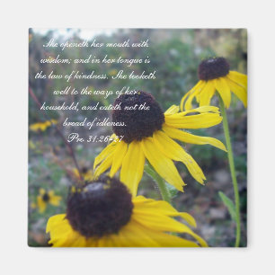 Imán Colección Proverbs 31 ~ Pro 31:26-27
