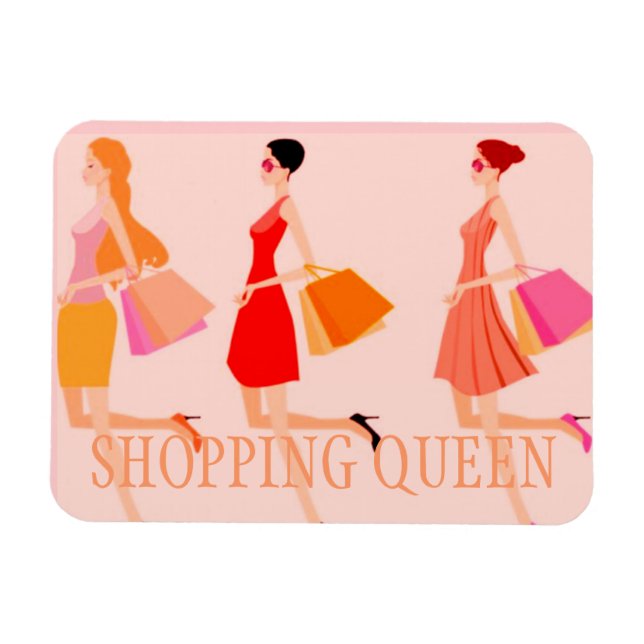 IMÁN COLECCIÓN SHOPPING QUEEN (Horizontal)