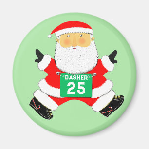 Imán Coleccionable de Navidad para Corredores