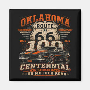 Imán Coleccionable Madre Carretera de Oklahoma