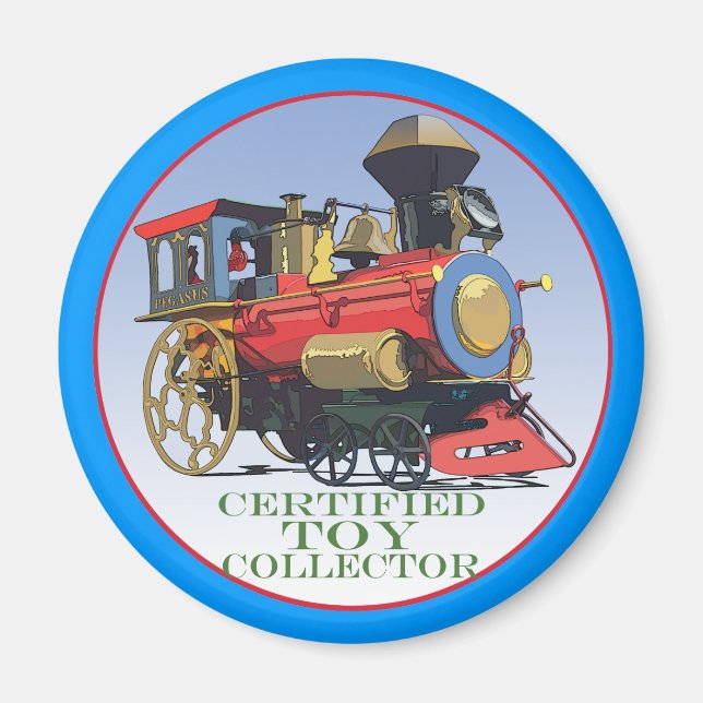 Imán Colector de juguetes certificado (Frente)