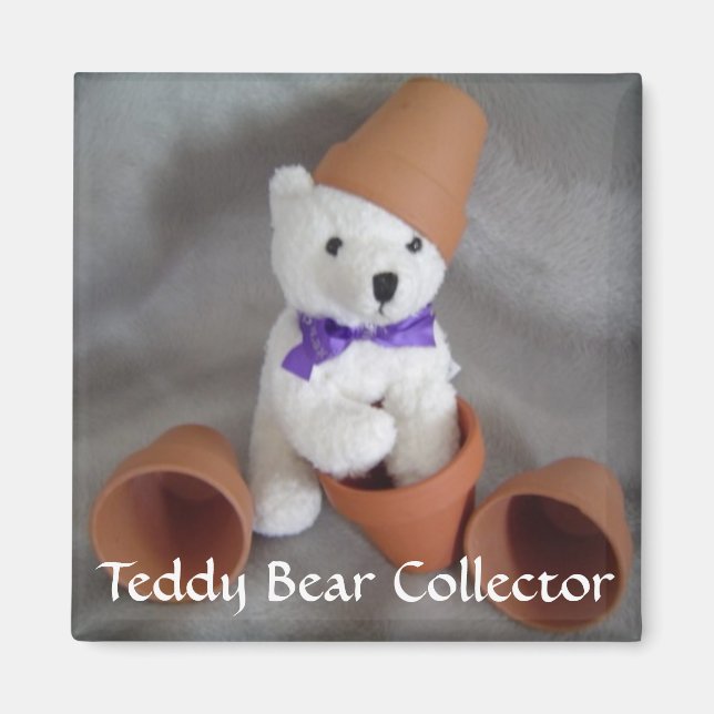 Imán Colector de ositos de peluche (Frente)