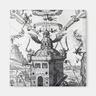 Imán Colegio Fama Fraternitatis del Frontispiece '